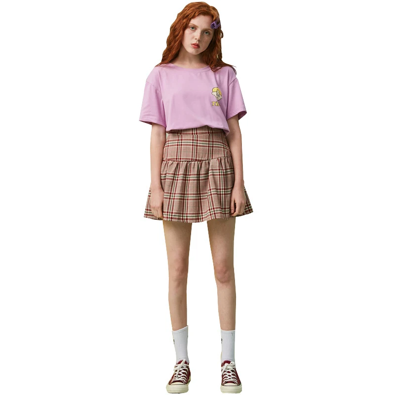 UNIFREE2019 летнее Новое поступление Европейская и американская мода колледж Стиль