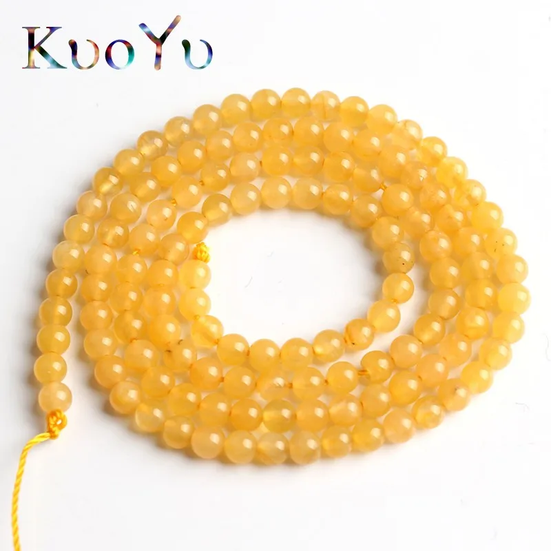 Yellow jade Натуральный камень кварц кристалл Агаты Jaspers Амазонит Круглые бусины для самостоятельного изготовления ювелирных изделий браслет аксессуары 15 ''2 мм 3 мм - Цвет: Yellow jade