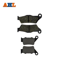 ahl motorcycle front and rear brake pads for lc4 625 sc 2002 black brake disc pad