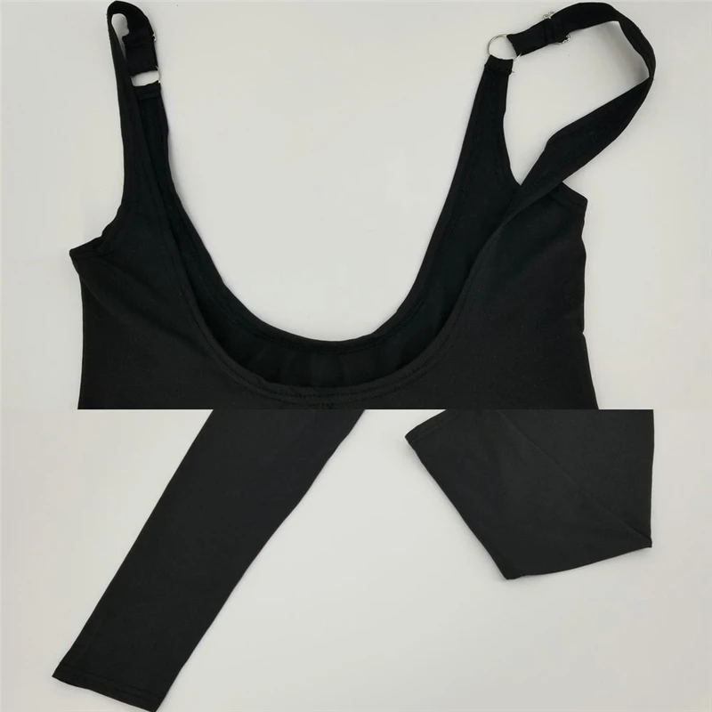 Новые женские повседневные обтягивающие брюки комбинезон на бретелях модные