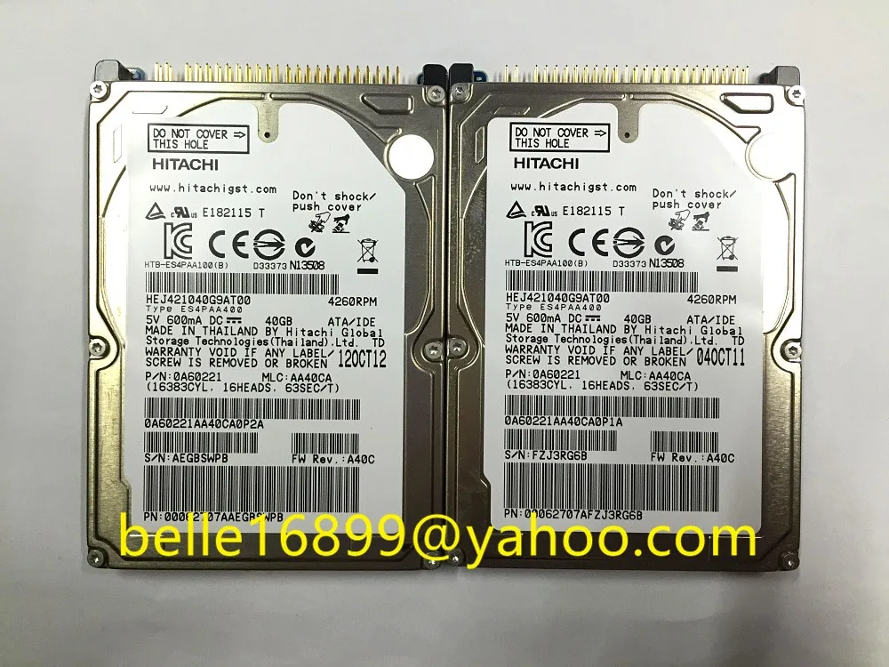 Free post 100% оригинальный новый жесткий диск HEJ421040G9AT00 40 ГБ для VW автомобильный HDD