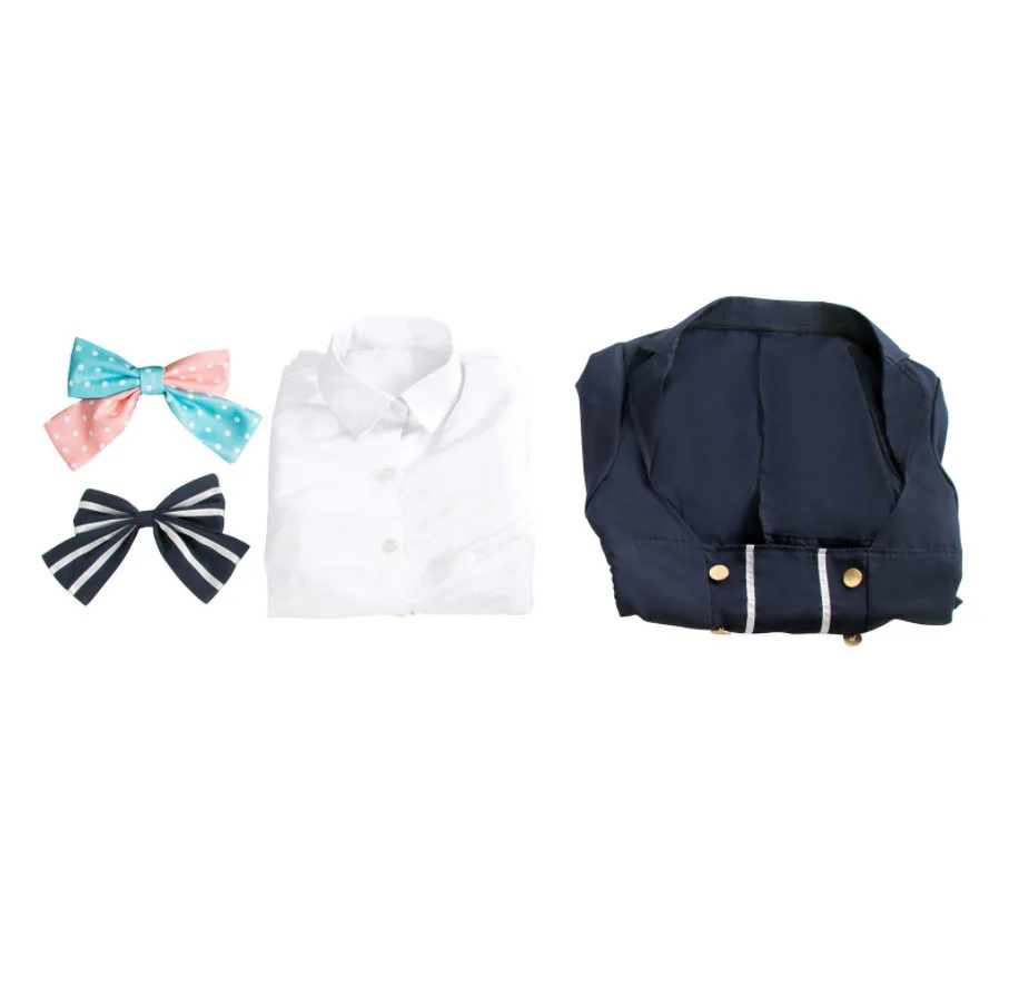 2019 японского аниме зомби земля Сага Минамото Сакура косплэй костюм Школьная