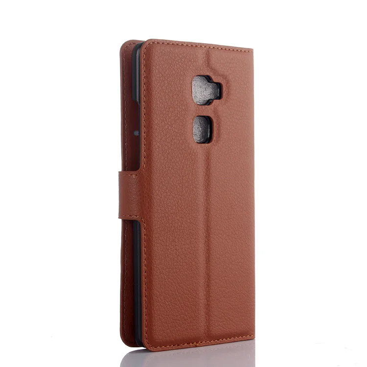Флип кожаный бумажник телефон case для huawei mate s с подставкой функции и карты