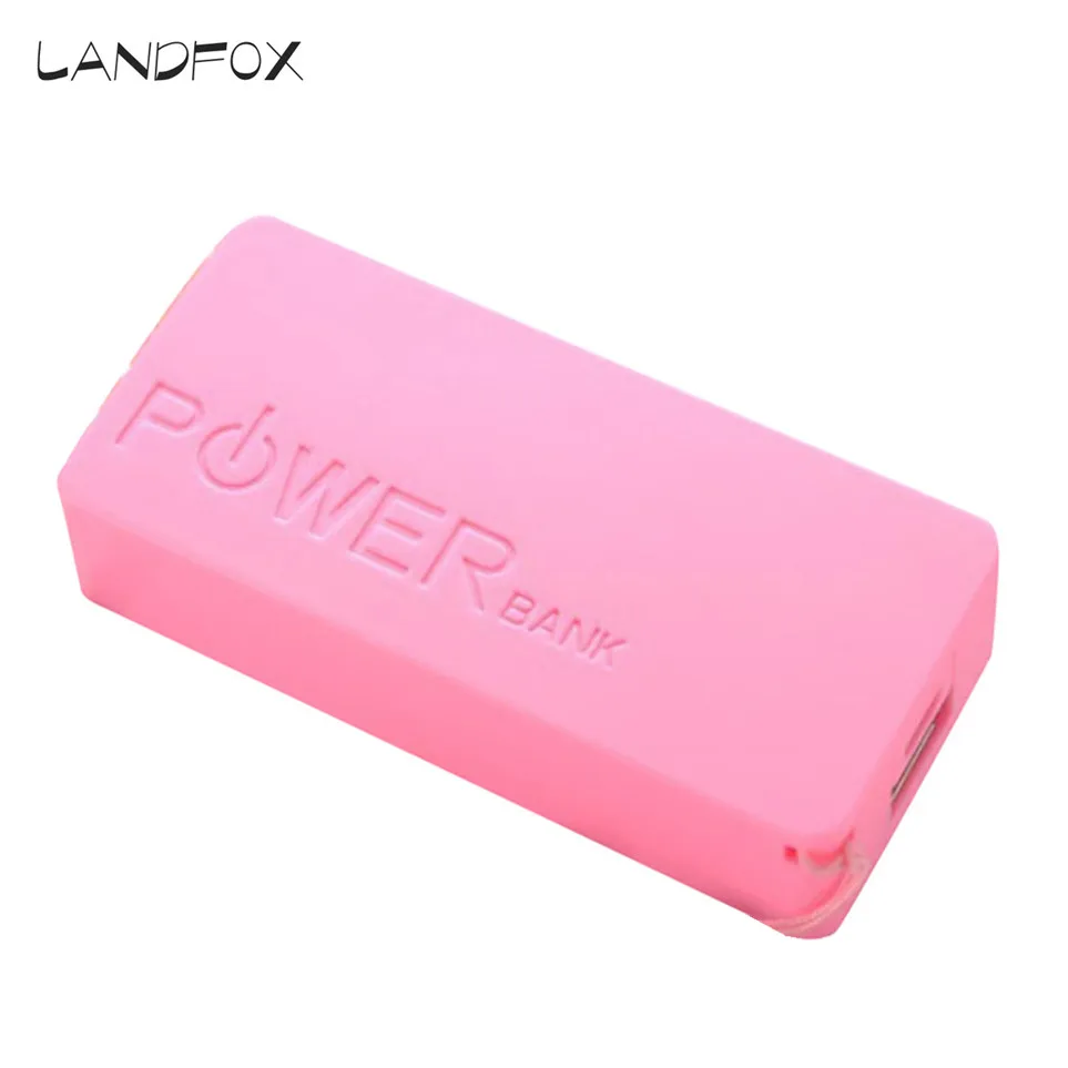 LANDFOX 2019 Новый Портативный 5600 мА/ч 18650 USB Мощность банк Батарея Зарядное устройство