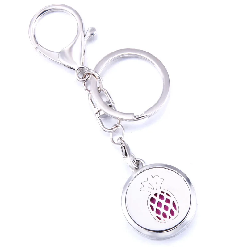 Брелок Love Tree ароматерапия с парфюмом из нержавеющей стали|Брелоки| |