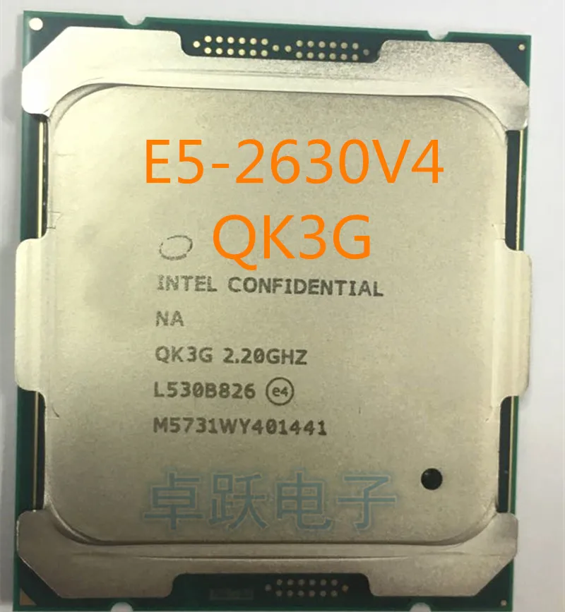 Процессор Intel Xeon ES E5 2630V4 QK3G 2,20 ГГц 10-ядерный 25MB E5 2630 V4 LGA2011-3 E5-2630V4