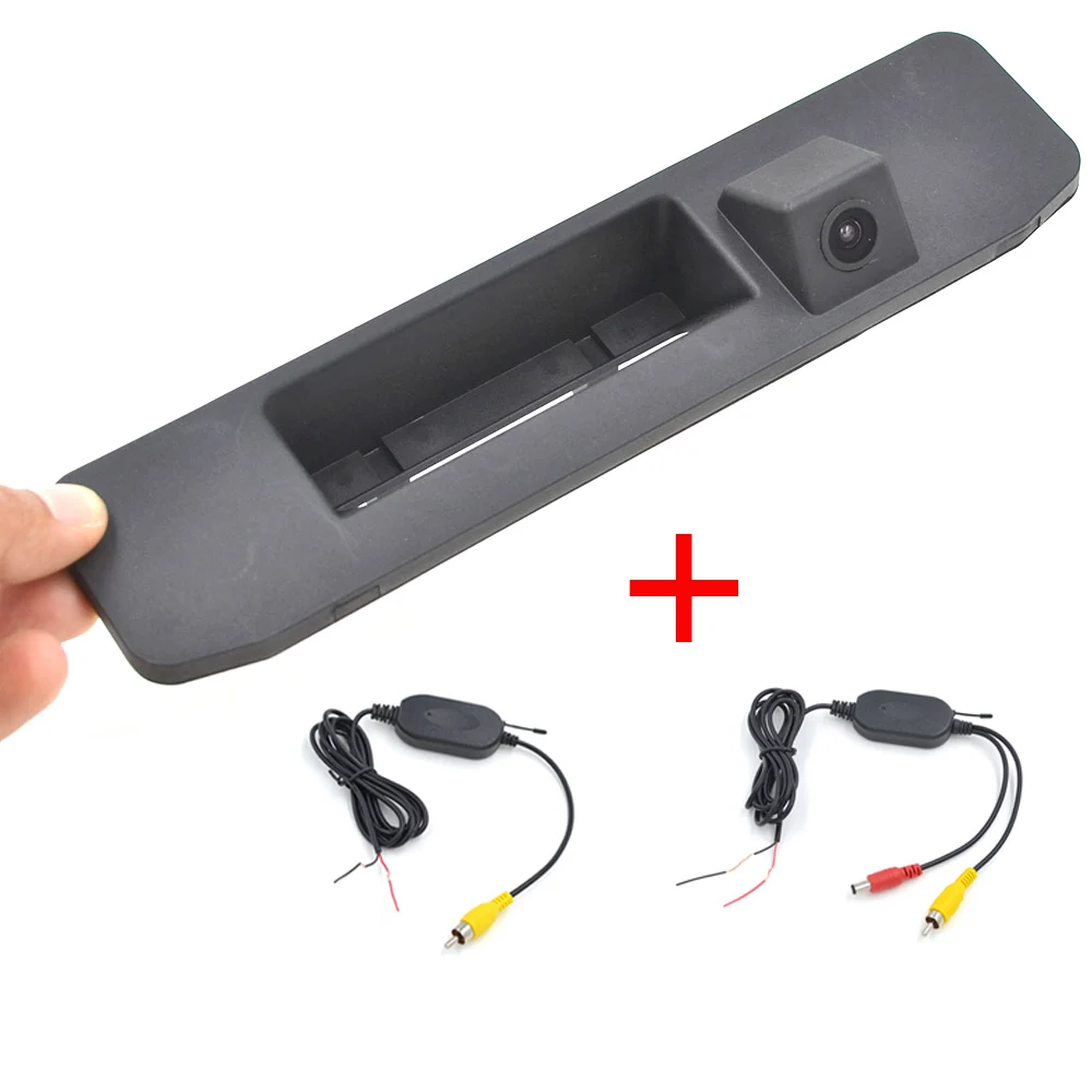 wireless kit for dvd Oterleek Беспроводная задняя дверная ручка камера для Mercedes Benz GLK GLA GLC GLE A180 A200 A260 - Название цвета: wireless kit for dvd