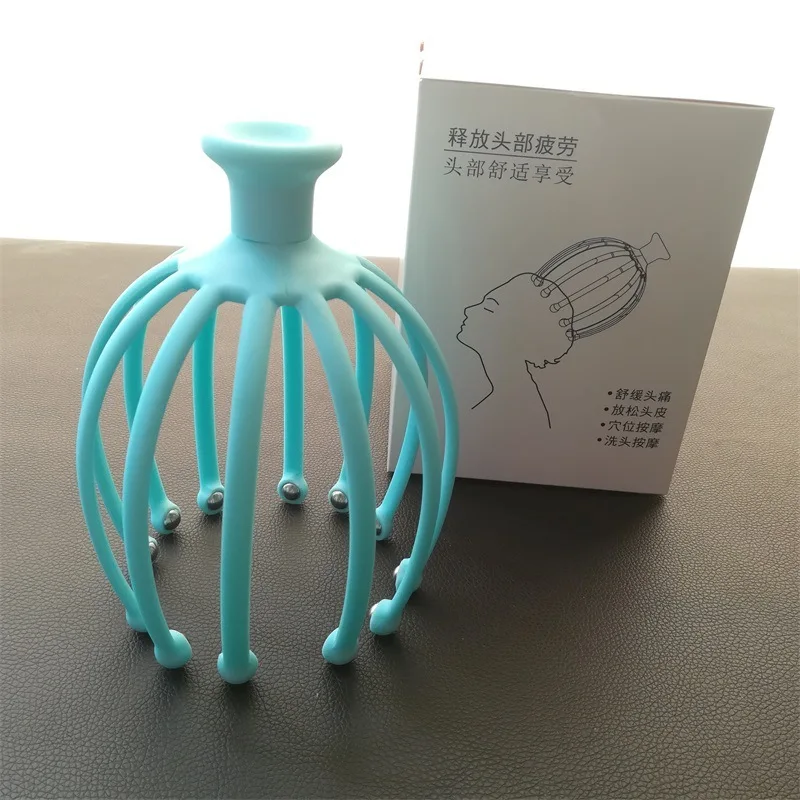 Массажер для головы стальная шариковая головка регулирующая и привлекательная 12