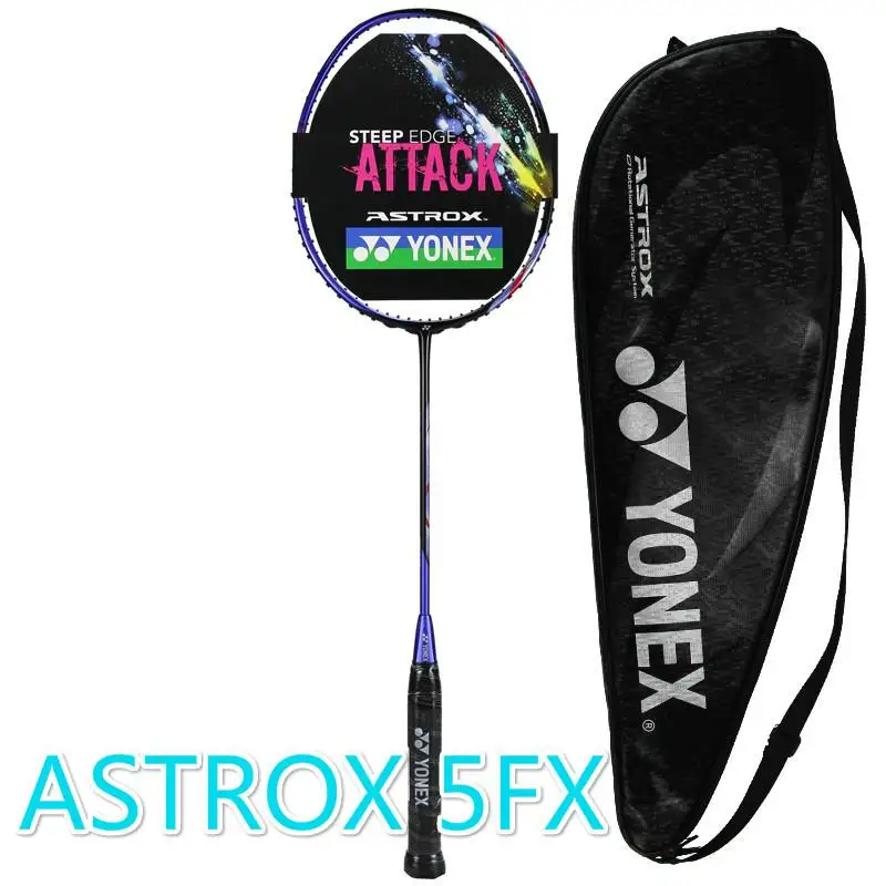 73 г супер легкая оригинальная ракетка для бадминтона Yonex Astrox 5fx 5fb высоконатяжная ракетка для бадминтона - Цвет: ASTROX 5FX