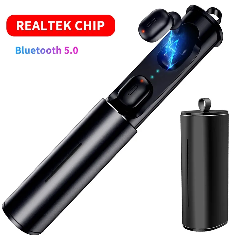 Популярные мини-наушники T1 TWS V5.0 Bluetooth 3D настоящие Беспроводные стереонаушники с