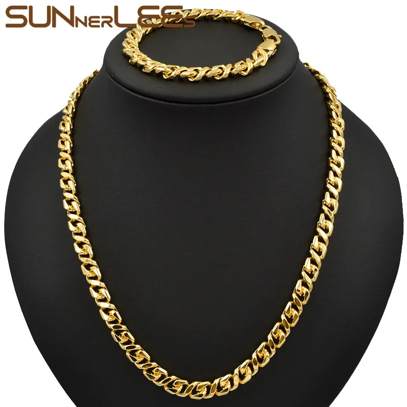 Браслет и ожерелье цвета розового золота 7 мм 8 дюймов|necklace bracelet set|necklace braceletcurb cuban |
