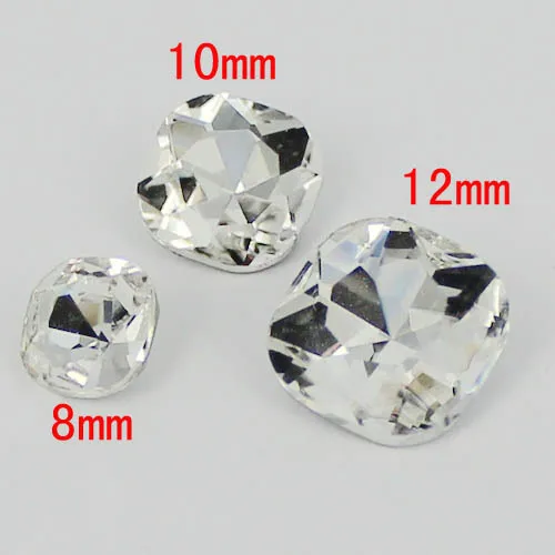 

Квадратный с круглым углом квадратной формы роскошный камень с серебряной фольгой хрустальные камни отлично подходит для скрапа обувь для заказа платья diy