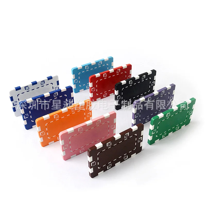 10 шт. прямоугольные покерные чипсы для покера|poker chips|abs poker chipsrectangle chips |