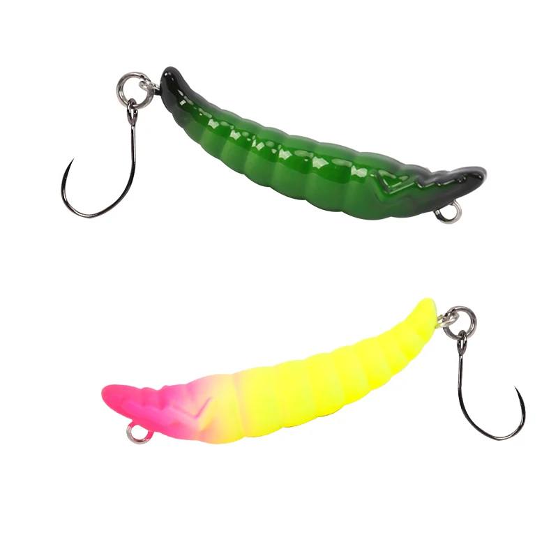 Le Fish TSURINOYA DW54 35 мм/2 4 г жесткая пластиковая червячная Приманка для рыбалки