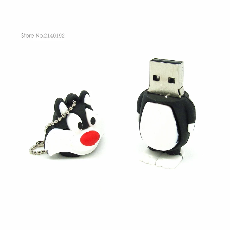 Утки/Багз Банни/ворона Лев/Tweety ручка в виде птицы диск 4G8G16G32G форме кошки флеш