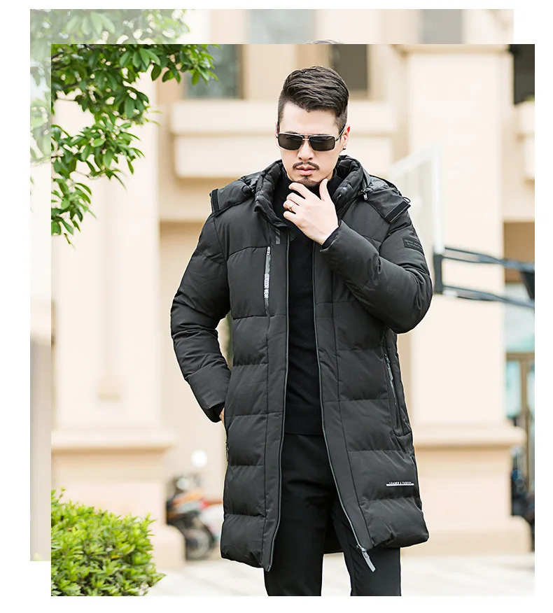 Большие размеры 8XL 7XL 6XL 5XL Мужская зимняя куртка теплые мужские пальто модные толстые теплые мужские парки Повседневная Мужская брендовая одежда большой размер
