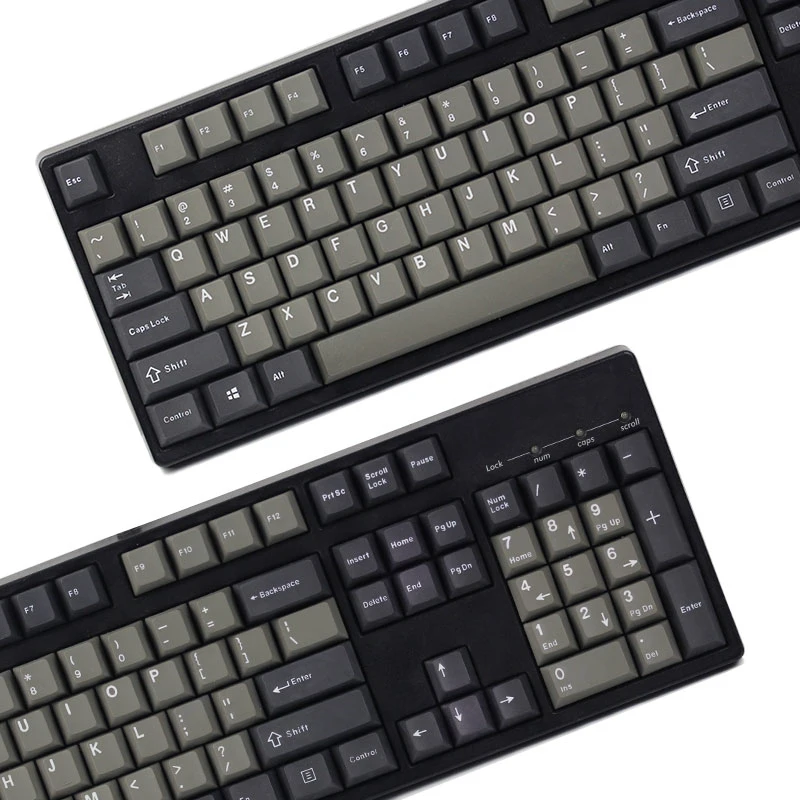 Dolch Толстая PBT двойная съемка 106 клавиш Вишневый профиль MX переключатели механическая клавиатура keycap продаются только брелки
