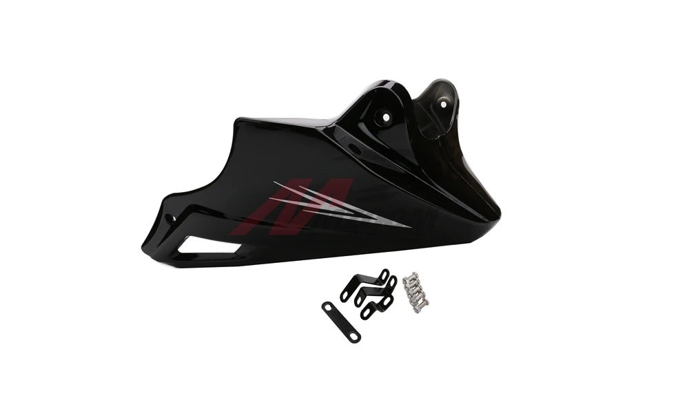 For Honda MSX 125 2013 Black Red Engine Protector Guard Cover Under Cowl Lowered Low Shrouds Fairing Belly Pan