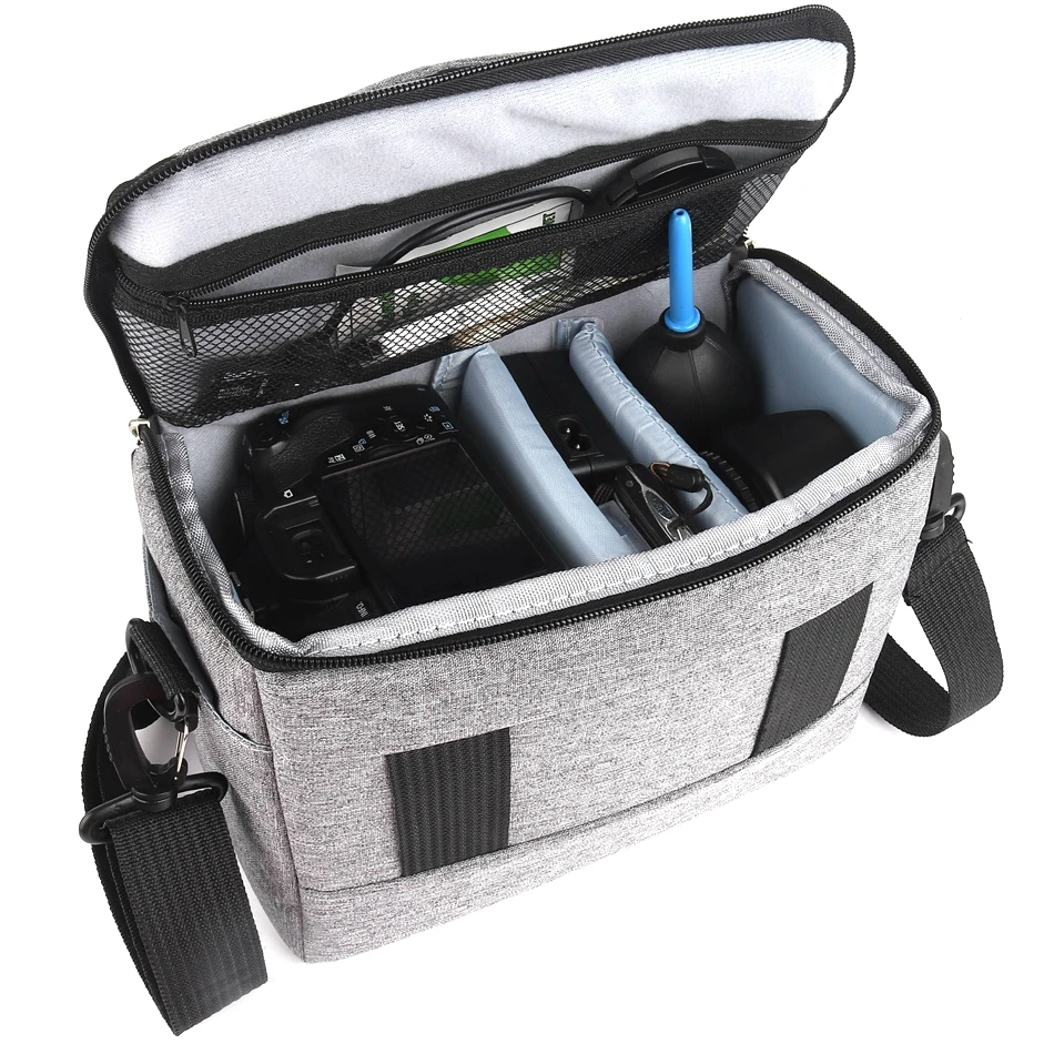 Сумка на плечо для DSLR камеры рюкзак фотосъемки чехол Canon 1300D 700D 200D 60D Nikon D3400 P900 D7200