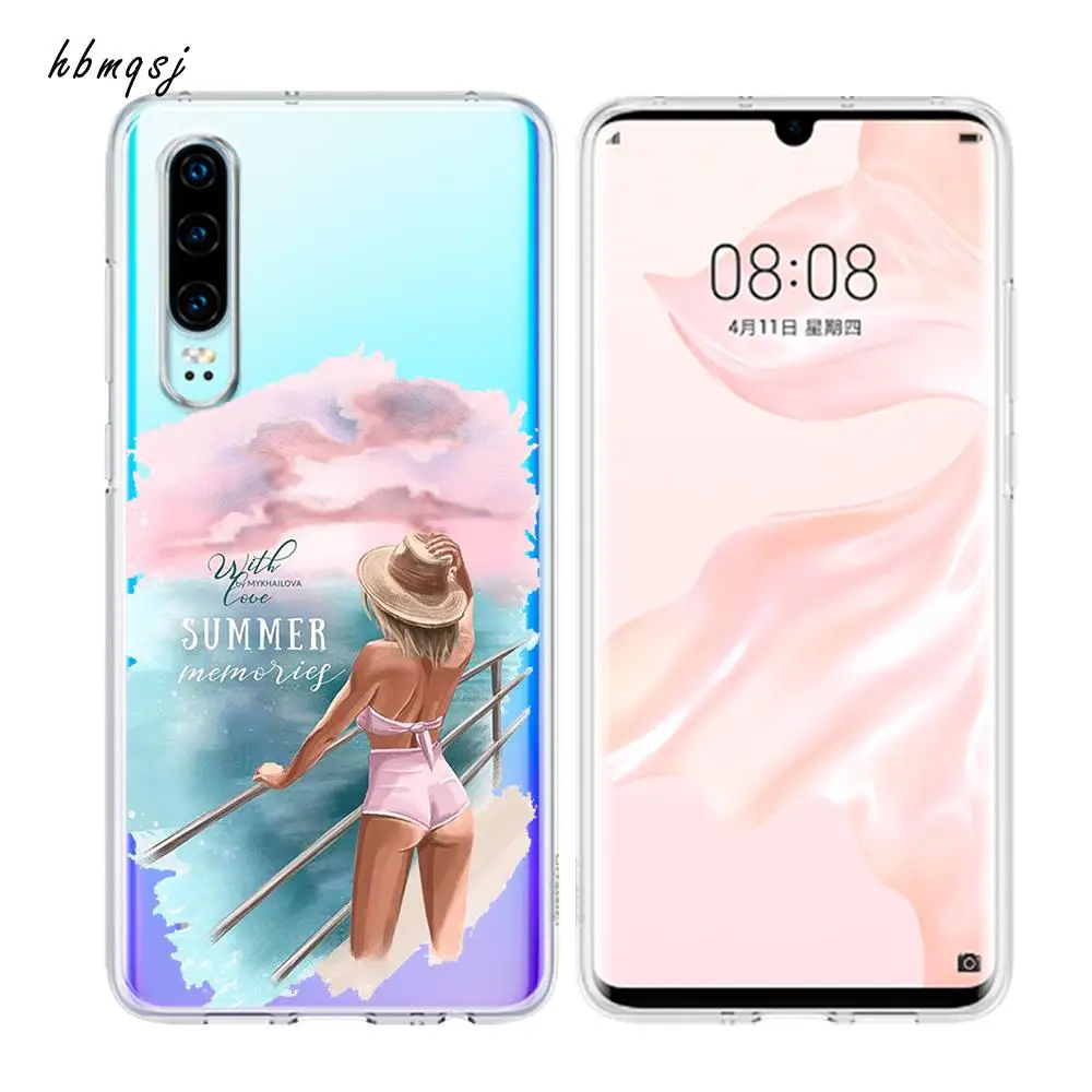 Funda для huawei honor 6a 7x8x9 9lite 10 чехол силиконовый мягкий маленькой кошки 8x9 на заднюю