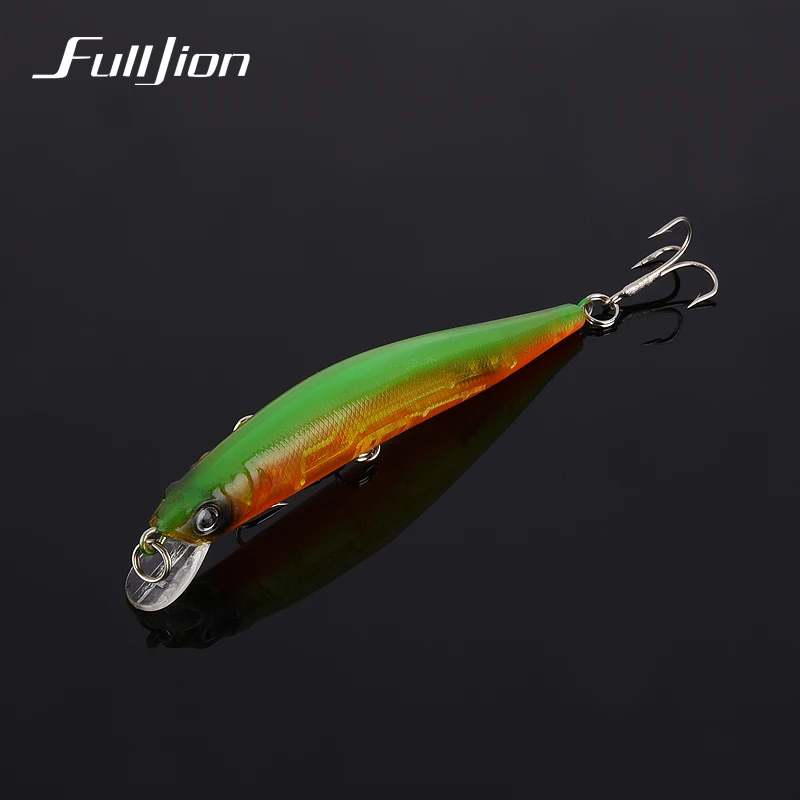 Fulljion 5 шт./лот рыболовные приманки-Воблеры Minnow жесткие приманки для рыболовных