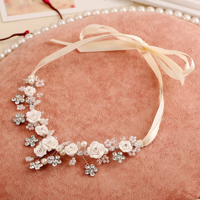 Наборы свадебных украшений из 3 предметов оптовая продажа ожерелье в виде цветка