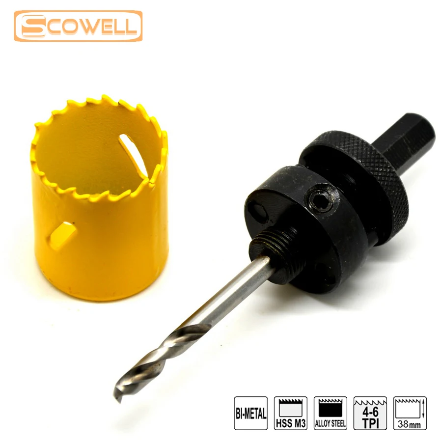 30% скидка набор биметаллических отверстий из быстрорежущей стали