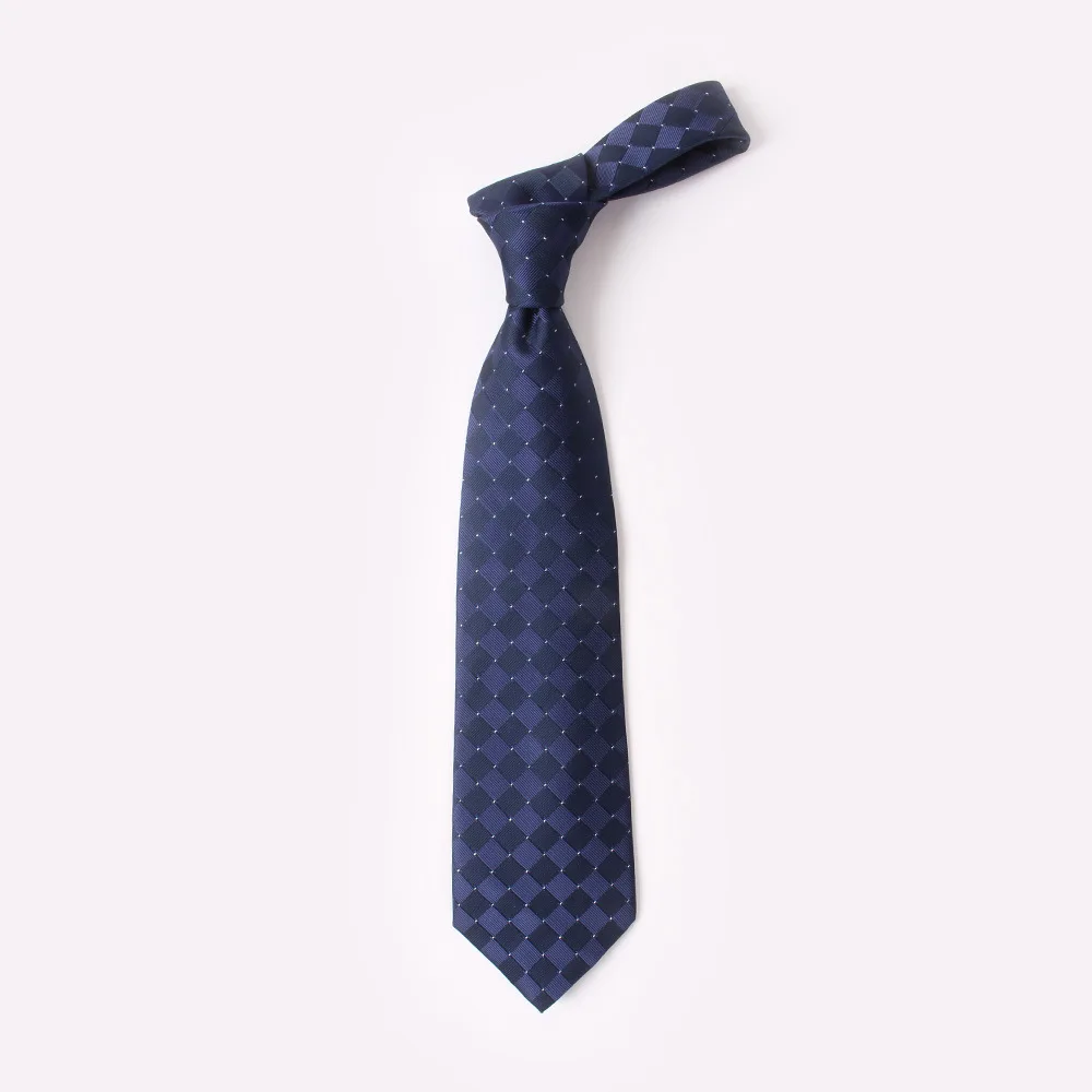 

VEEKTIE 10CM Business Tie For men Brand Wedding Party Necktie Grids Plaids Pattern Fashion 2018 New Style Gravata Vestidos