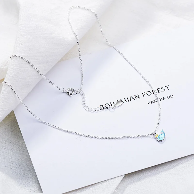 Дельфин кулон ожерелье для маленькой девочки дети милые ювелирные изделия