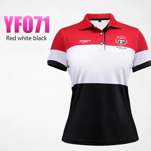 2018 Горячая Распродажа Новая дышащая футболка для гольфа женский с коротким