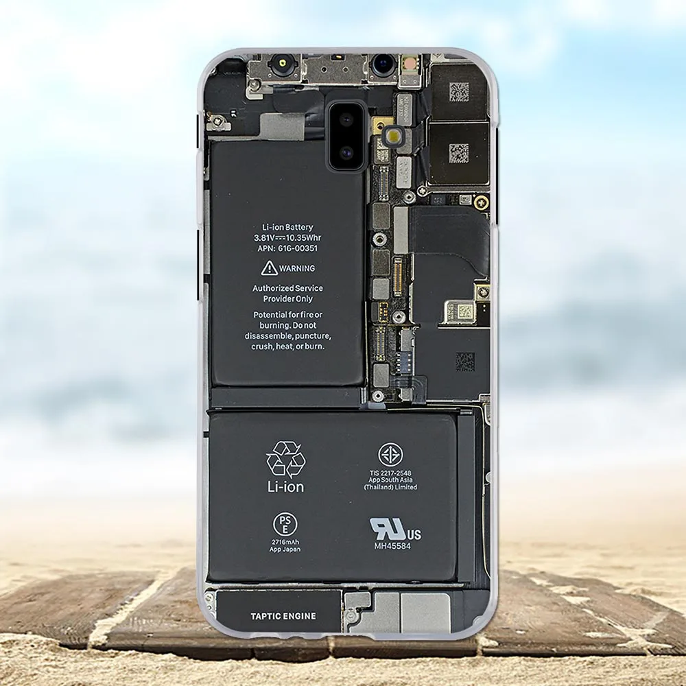 28 Для samsung Galaxy J6 премьер Cover Soft ТПУ для samsung Galaxy J6 плюс J610FN J610G чехол Цветы Узор для samsung J6 плюс сумка - Цвет: 28