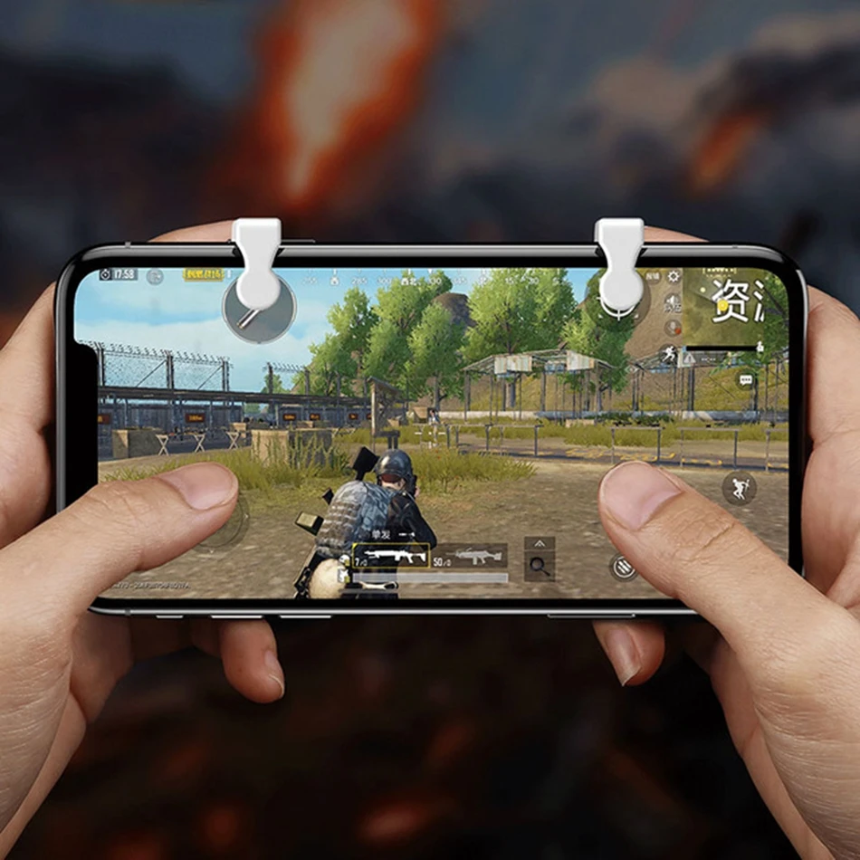 1 пара геймпад для мобильного телефона игровой контроллер триггер джойстик арены