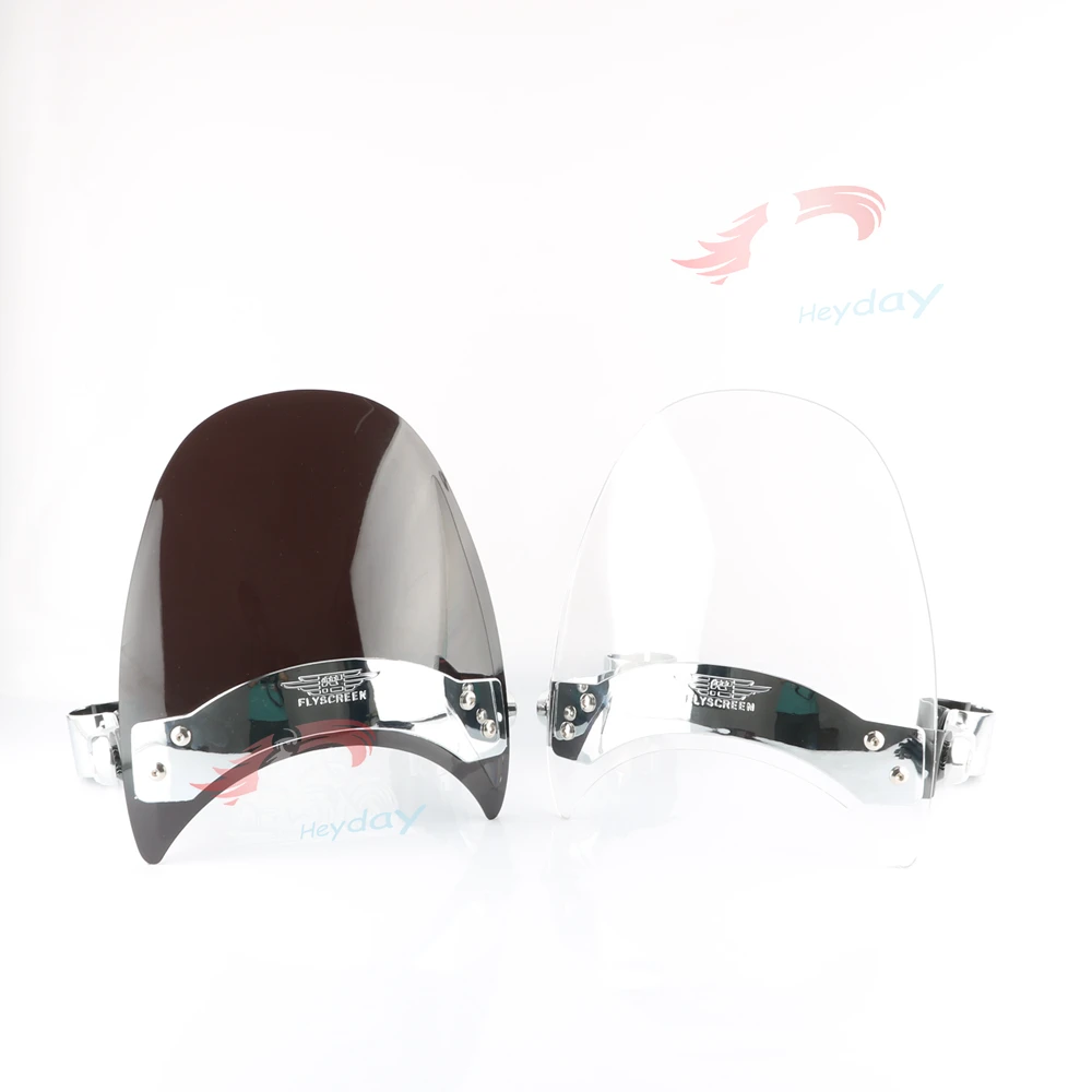 Flyscreen Windshield Dark Tint For KAWASAKI VN800 VN800A/B VULCAN CLASSIC DRIFTER 1996-2005 VN900C 900 CUSTOM 2007-2014 | Автомобили и