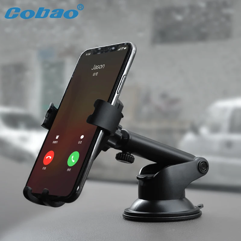 Cobao Автомобильный держатель для мобильного телефона Универсальный лобовое