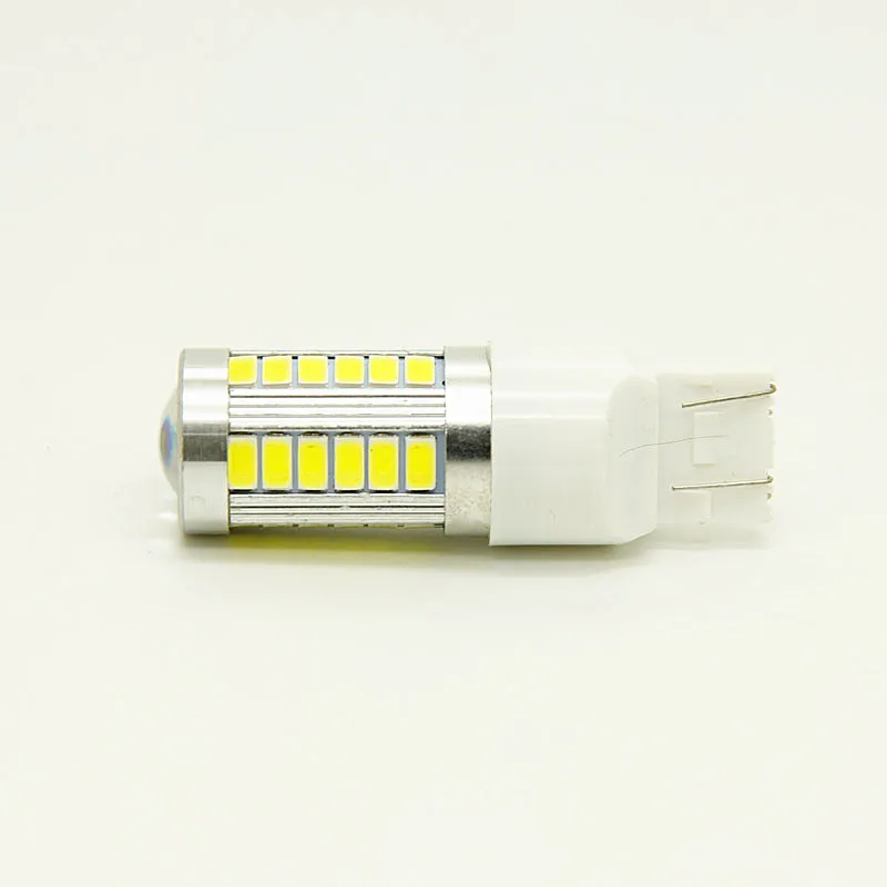 2шт T20 W21/5W 7443 W21W 5630 33SMD светодиодный автомобильный тормозной светильник белая