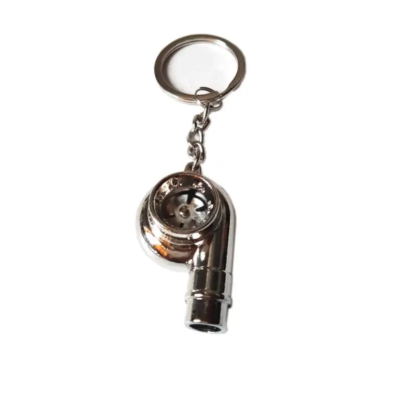 Металлический брелок для ключей с турбозарядным устройством | Автомобили и
