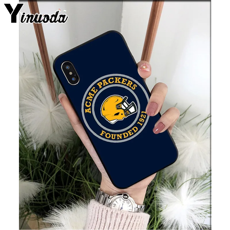 Yinuoda Green Bay Packers Мягкий силиконовый чехол для телефона из ТПУ для Apple iPhone 8 7 6 6S Plus X XS MAX 5 5S SE XR мобильных телефонов - Цвет: A15
