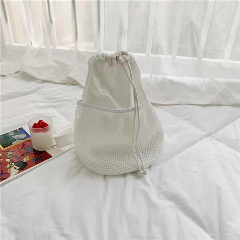 Youda японский стиль Харадзюку одноцветная сумка-мешок на плечо женская модная