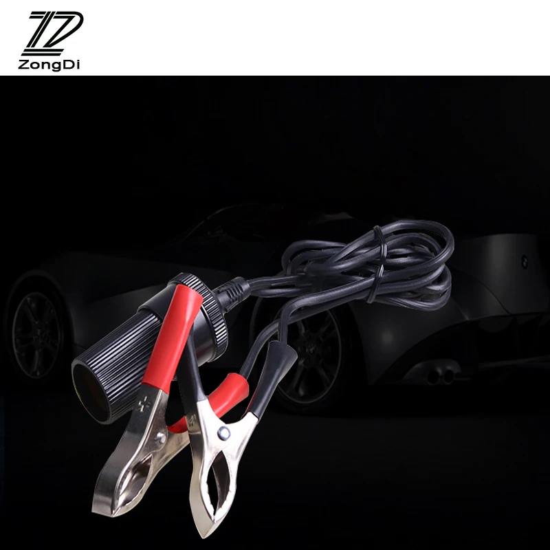 

ZD 1X Автомобильный Кабель с зажимом для аллигатора tran к прикуривателю интерфейс для Toyota yaris rav4 Opel astra h g Citroen c4 c5 c3