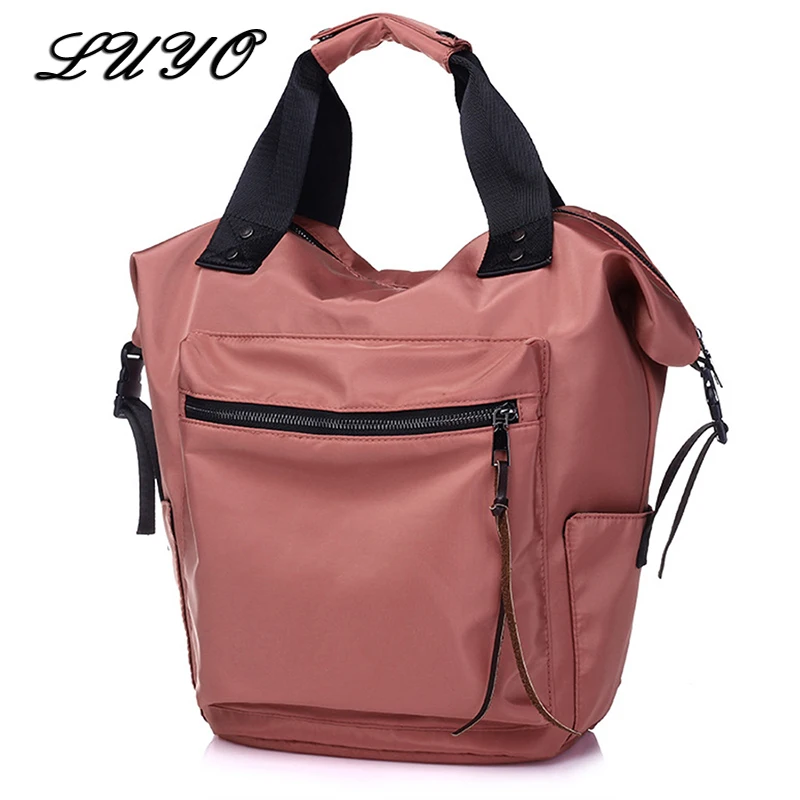 2018 Нейлоновые женские повседневные Рюкзаки Женская вместительная школьная