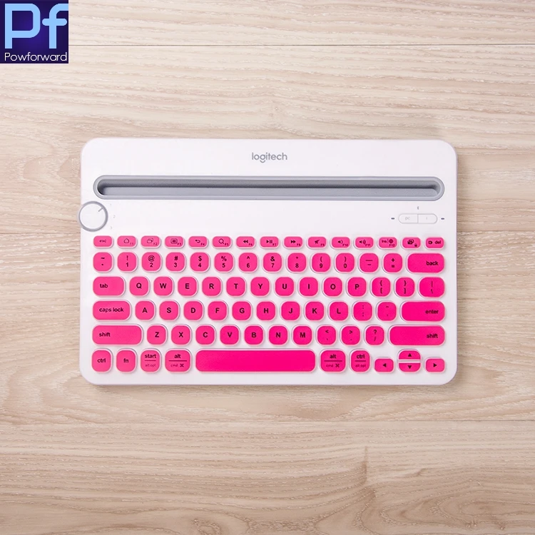 Пылезащитный силиконовый чехол для клавиатуры Logitech K480 с Bluetooth|Чехлы клавиатуры| |