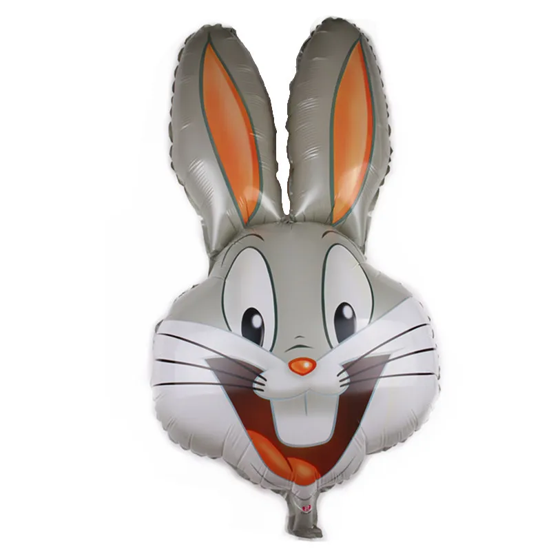 Новый мультфильм жуков Кролик Воздушный Шар из фольги кролик животных шар