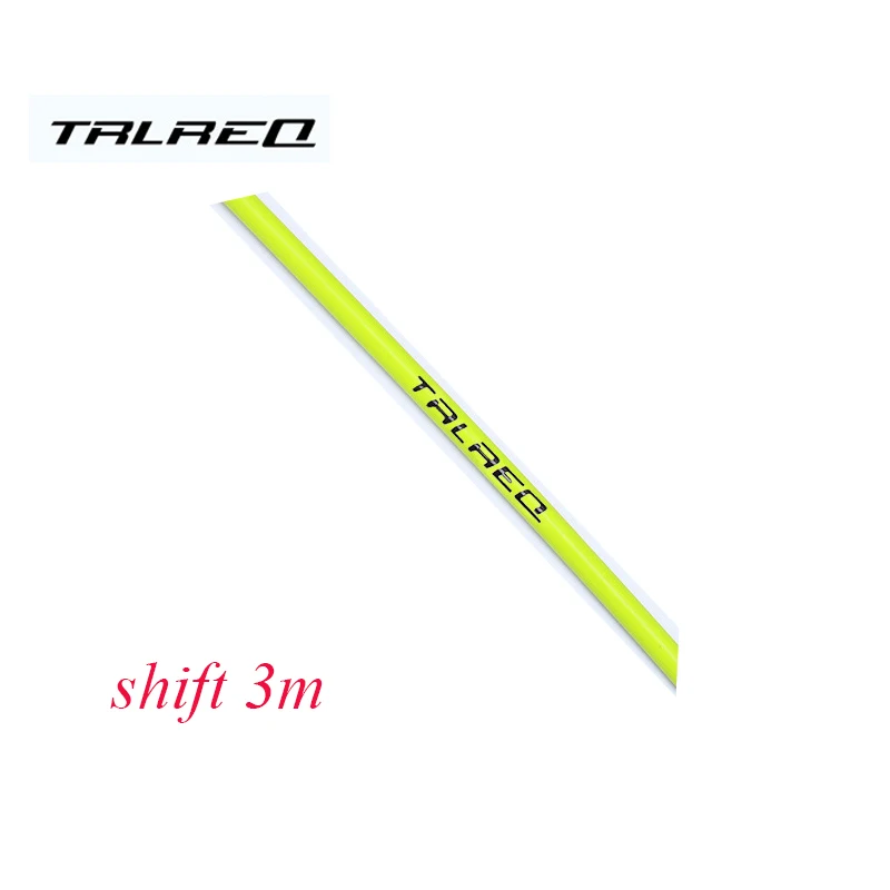 green shift TRLREQ, 3 метра, набор тормозных кабелей для велосипеда, шоссейный велосипед, MTB, тормозной кабель, дисковая линия, тормозная проволока, кабельная линия/комплект переключения передач, 5 цветов - Цвет: green shift