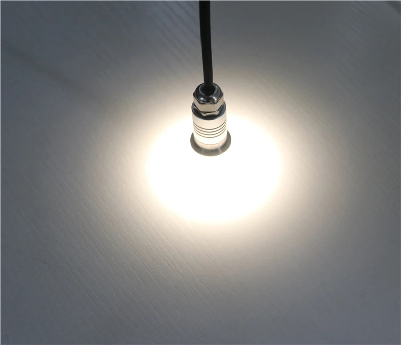 6 шт. 1 Вт CREE LED подземный свет напольный комнатный мини конденсационный наземный