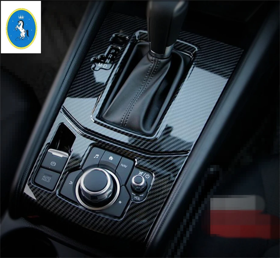 Автомобильный аксессуар панель переключения передач для Mazda CX 5 CX5 2017 2018 2019 2020 2021 ABS