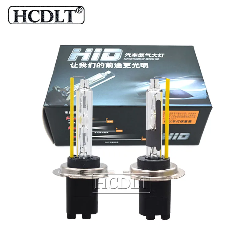 HCDLT быстрая яркость 55 Вт однолучевая H1 H3 H11 HB3 HB4 9012 D2H H7 HID ксеноновая лампа 12 В H7R