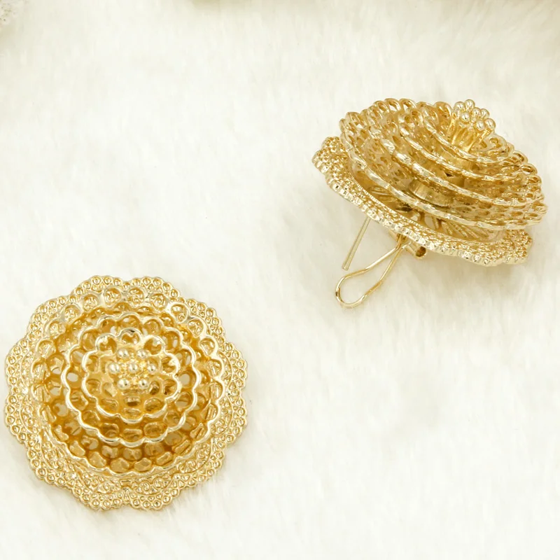 Оптовая продажа Большая распродажа Африканский Модный цветочный кулон ожерелье