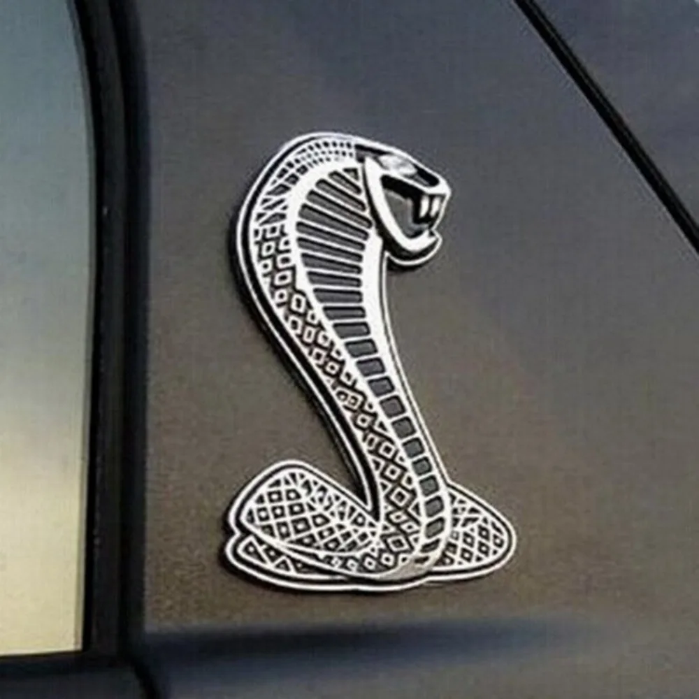 3D змеиная голова автомобиля ноутбука Наклейка Виниловая наклейка эмблема дверь