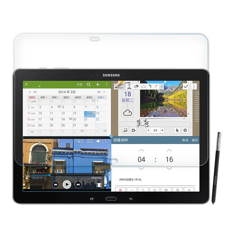 Закаленное стекло для Samsung Galaxy Note 10 1 N8000 N8005 P5100 P5110 Защитная пленка экрана планшета