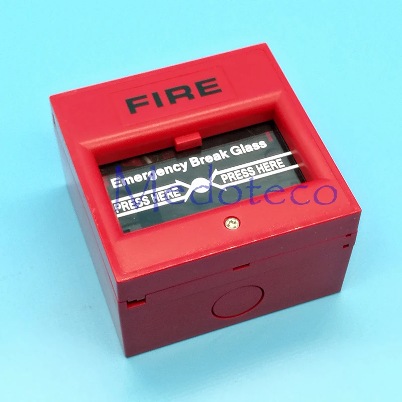 

Высококачественная красная цветная кнопка для аварийного разрыва огня, 10 шт.